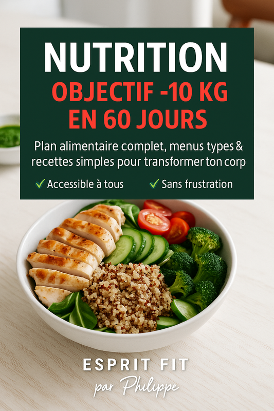 Ebook Nutrition – Perds du Poids Intelligemment 🍽🔥 | Esprit Fit