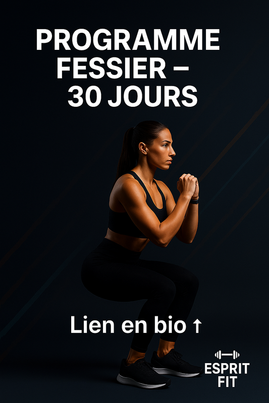 Programme Fessier 30 Jours – Transforme ton corps dès aujourd’hui 🍑🔥